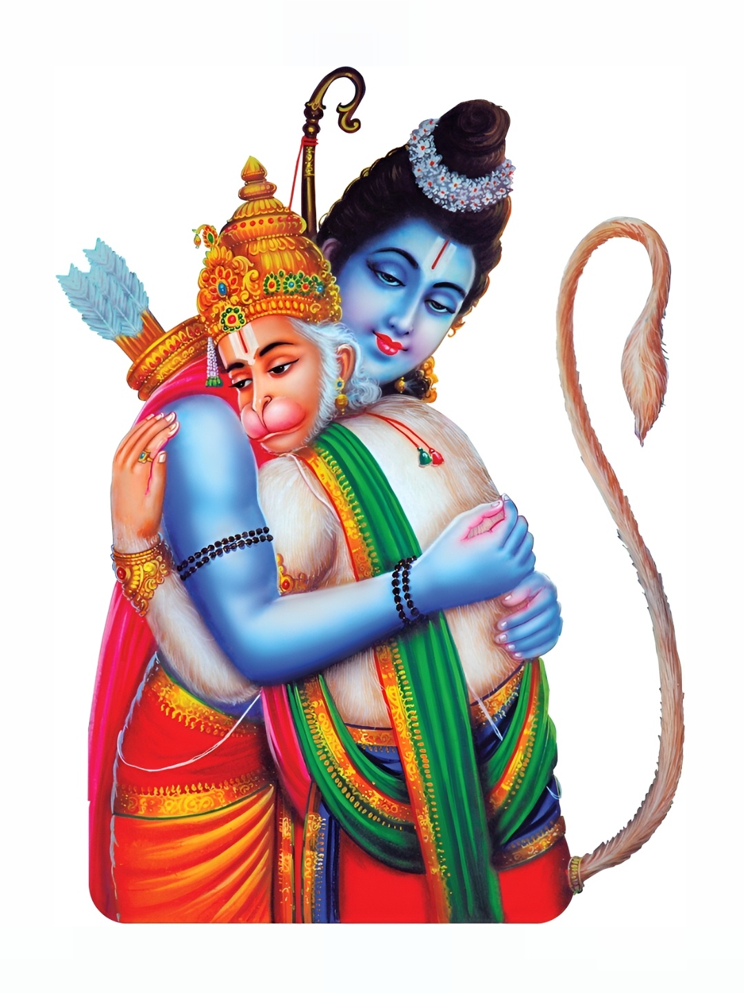 

Aquire Blue & Red Religious Printed Long Lasting Wall Stickers