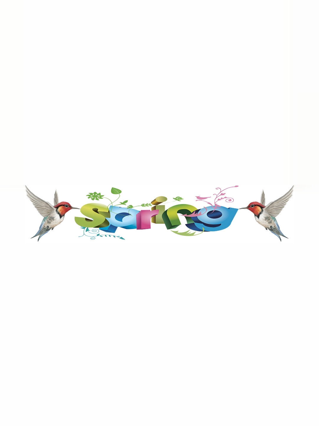 

Aquire Blue & Green AC Self Adhesive Wall Sticker