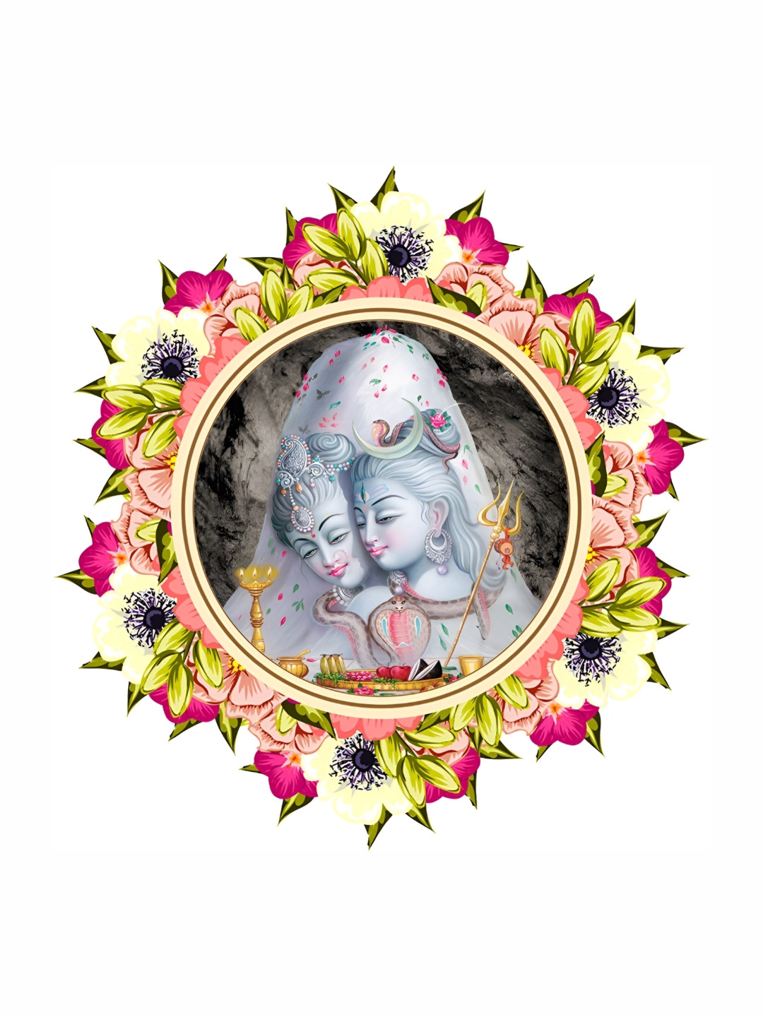 

Aquire God & God's White & Cream Self Adhesive Wall Sticker