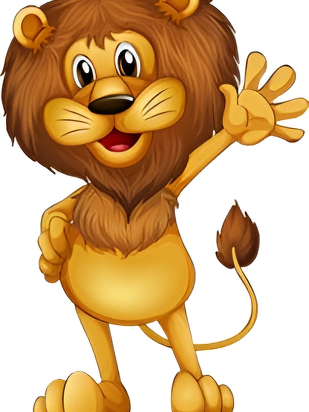 

Aquire Yellow & Brown Animal Self-Adhesive Wall Stickers