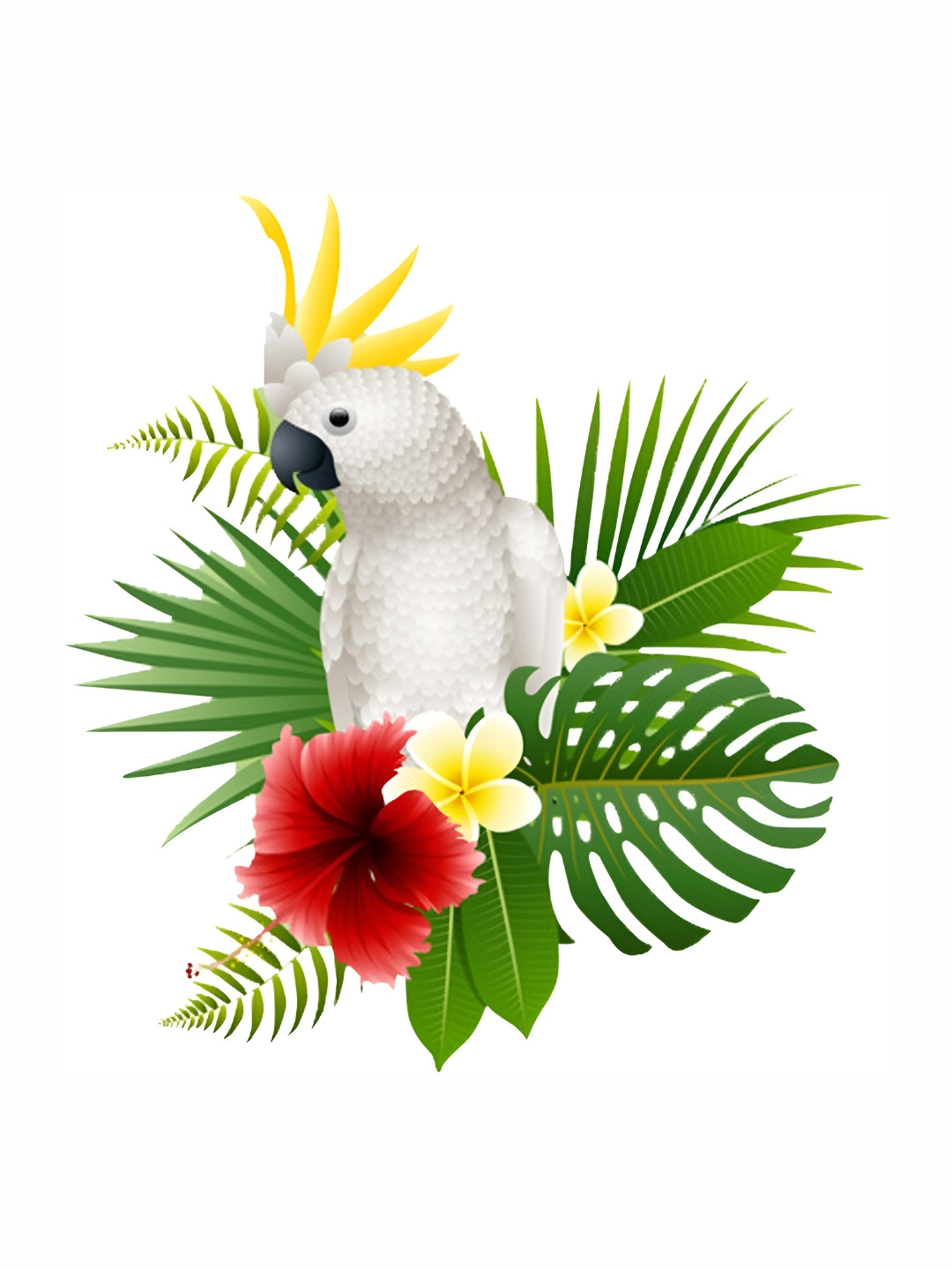 

Aquire Red & White Birds Self-Adhesive Wall Stickers