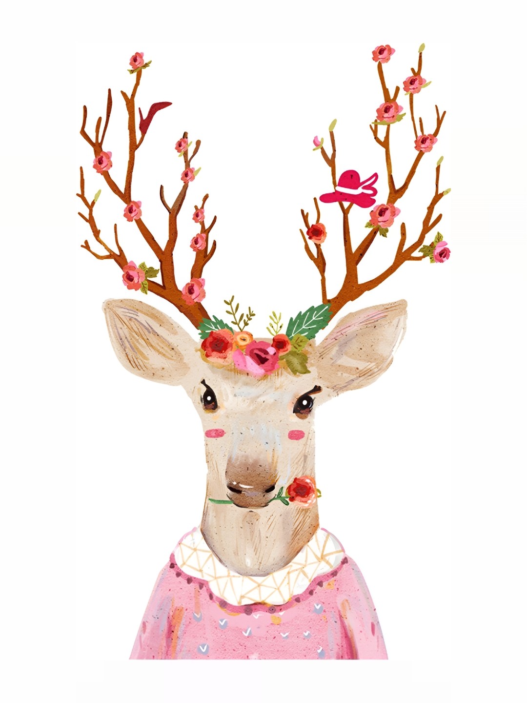 

Aquire Beige & Pink Printed Self-Adhesive Wall Sticker