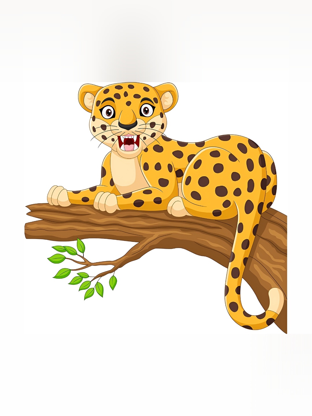 

Aquire Yellow & Brown Tiger Printed Self-Adhesive Waterproof Wall Sticker