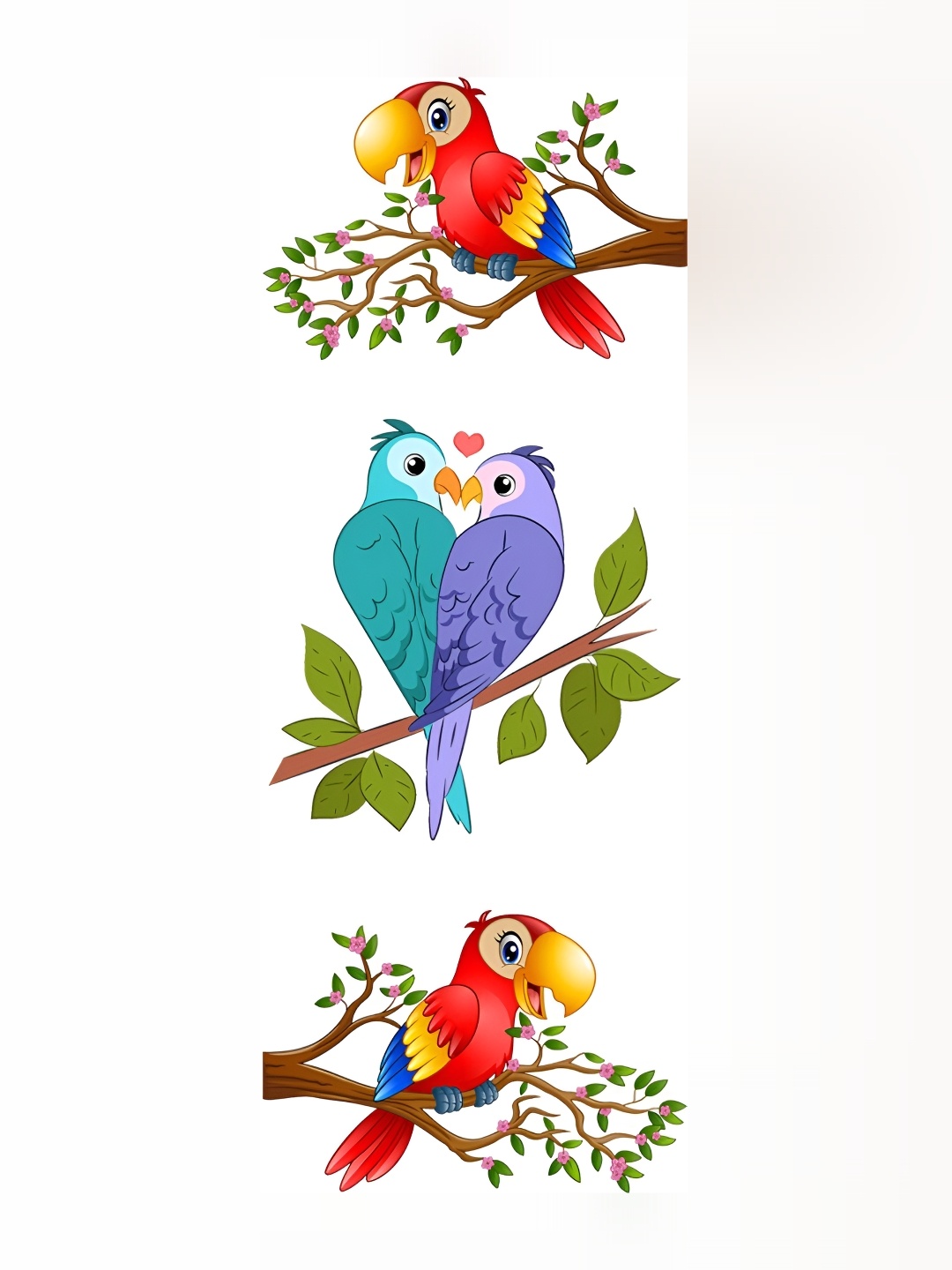 

Aquire Red & Blue Printed Wall Sticker