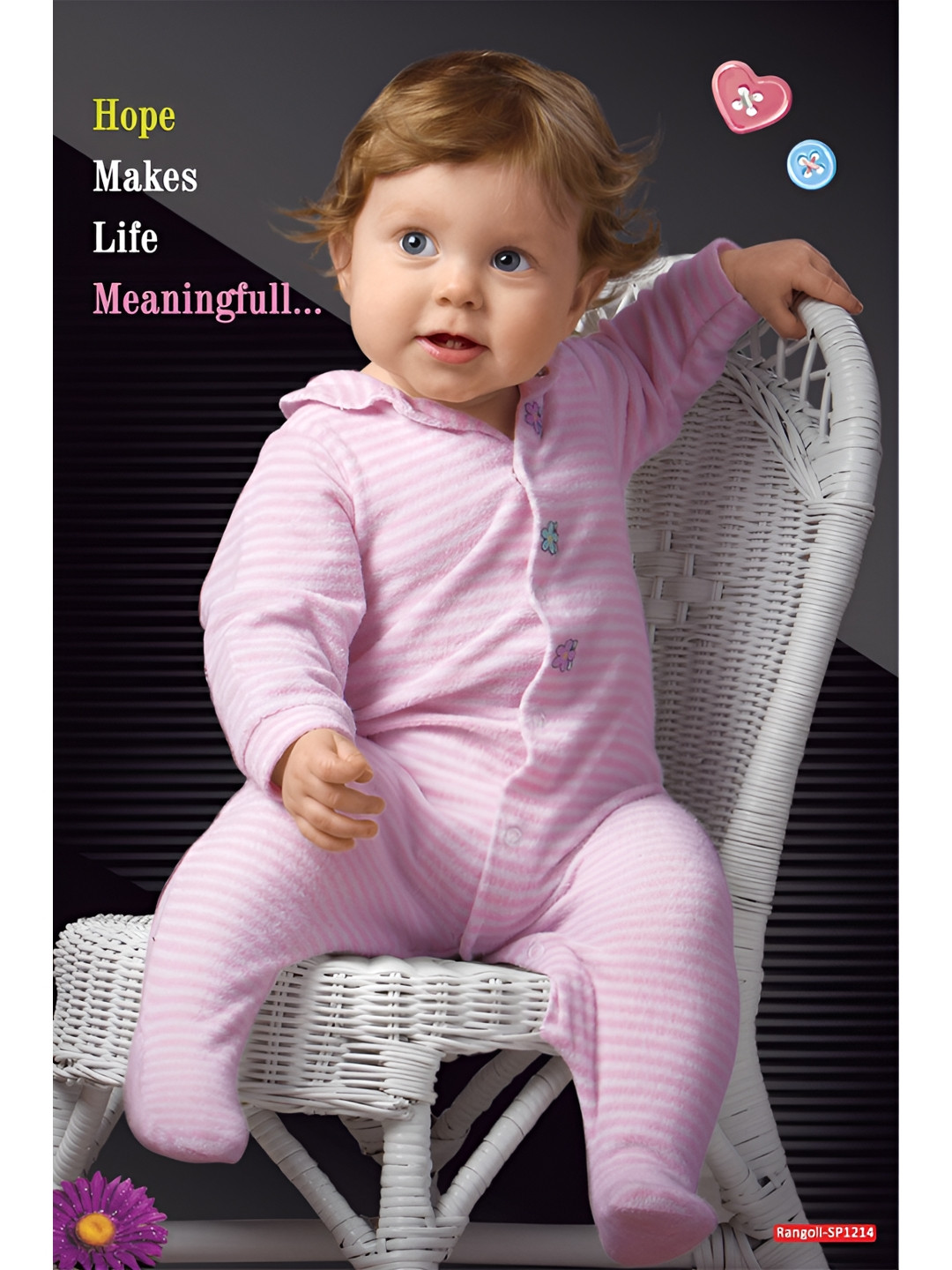 

Aquire Pink Baby Girl Durable Wall Stickers