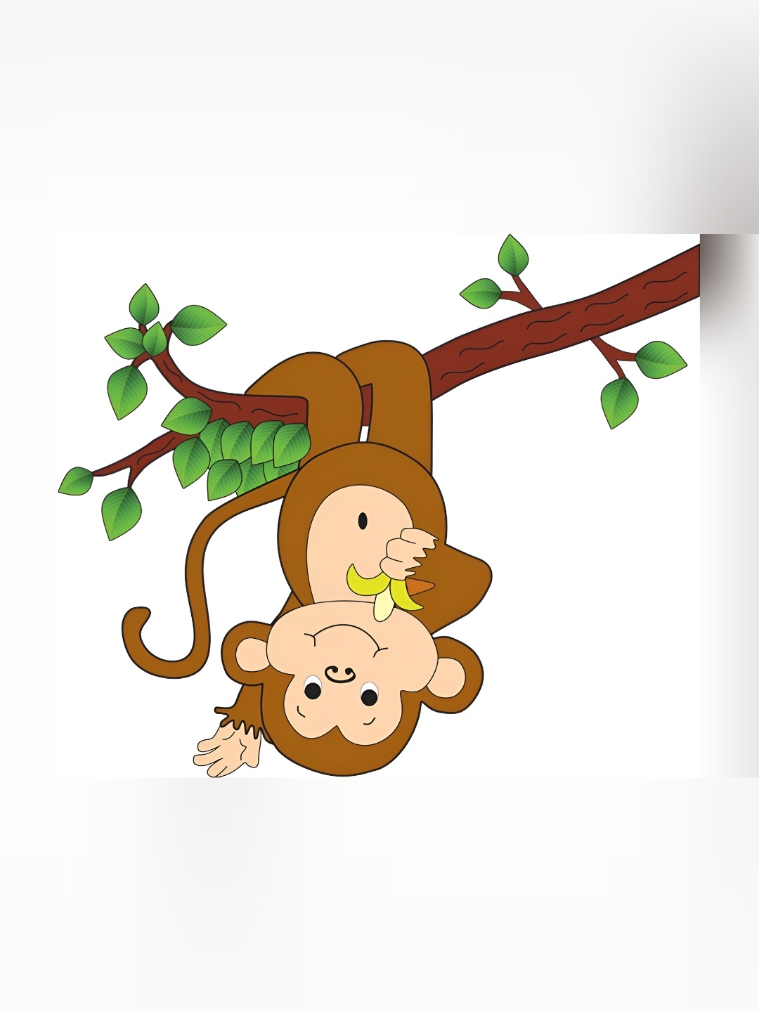 

Aquire Brown & Green Animal Self-Adhesive Wall Stickers