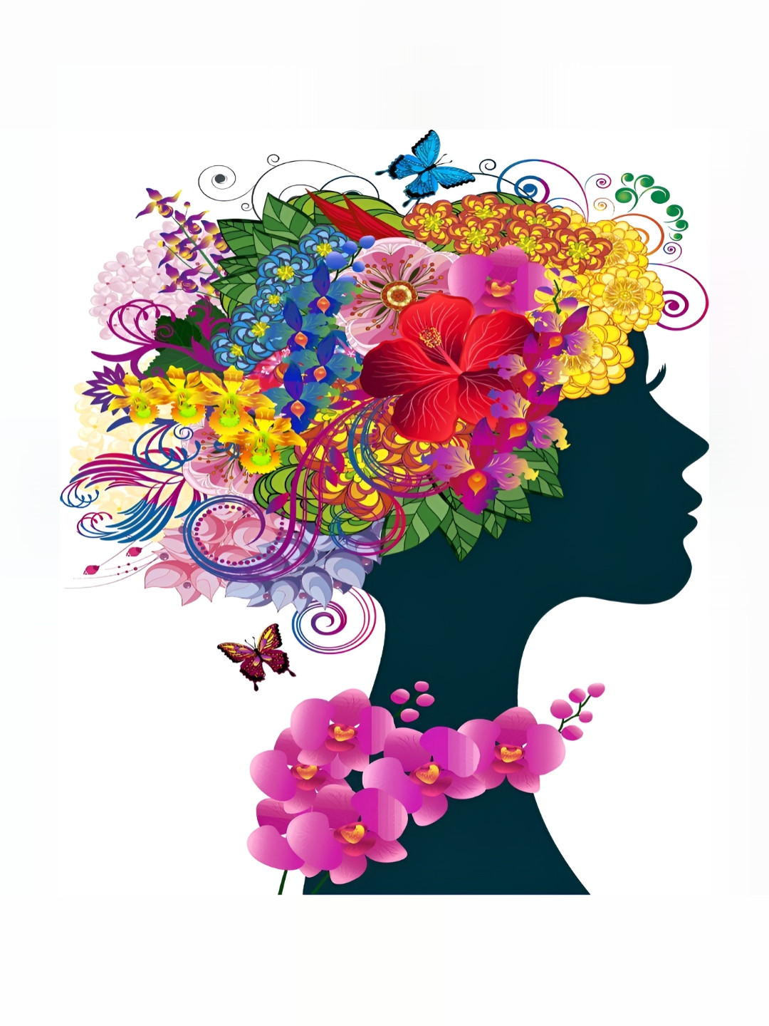 

Aquire Black & Pink Printed Self-Adhesive Wall Stickers