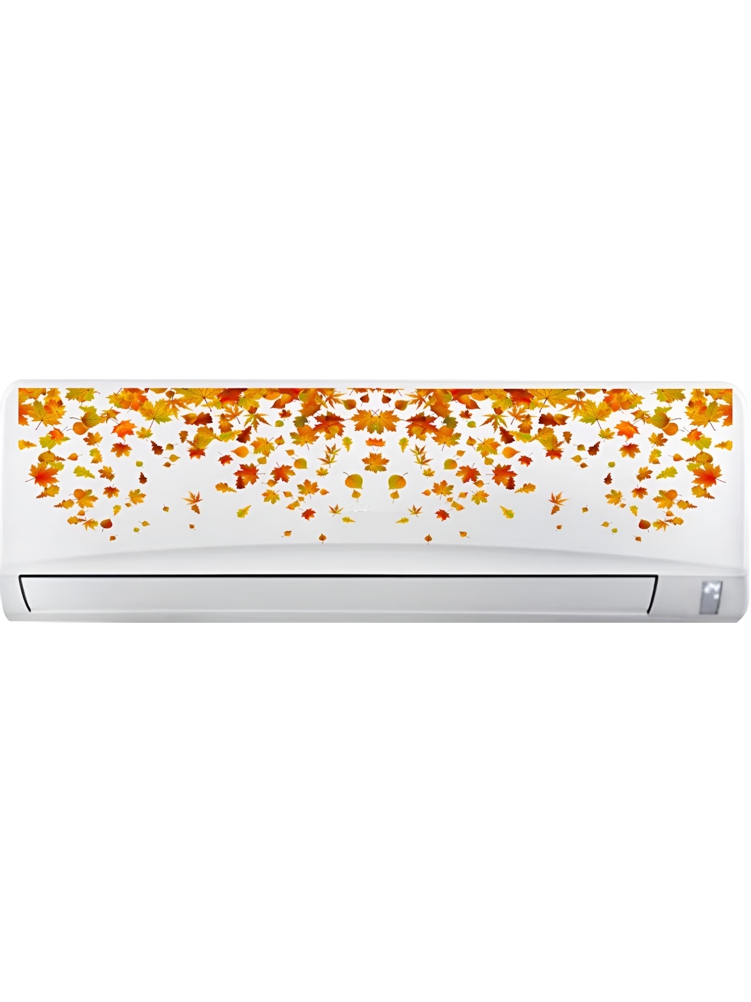 

Aquire Red & Yellow Floral Printed Self-Adhesive AC Sticker