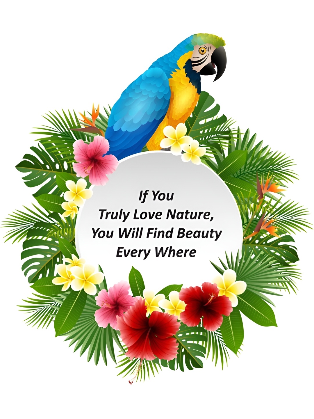 

Aquire Blue & Green Parrot Printed Self-Adhesive Wall Sticker
