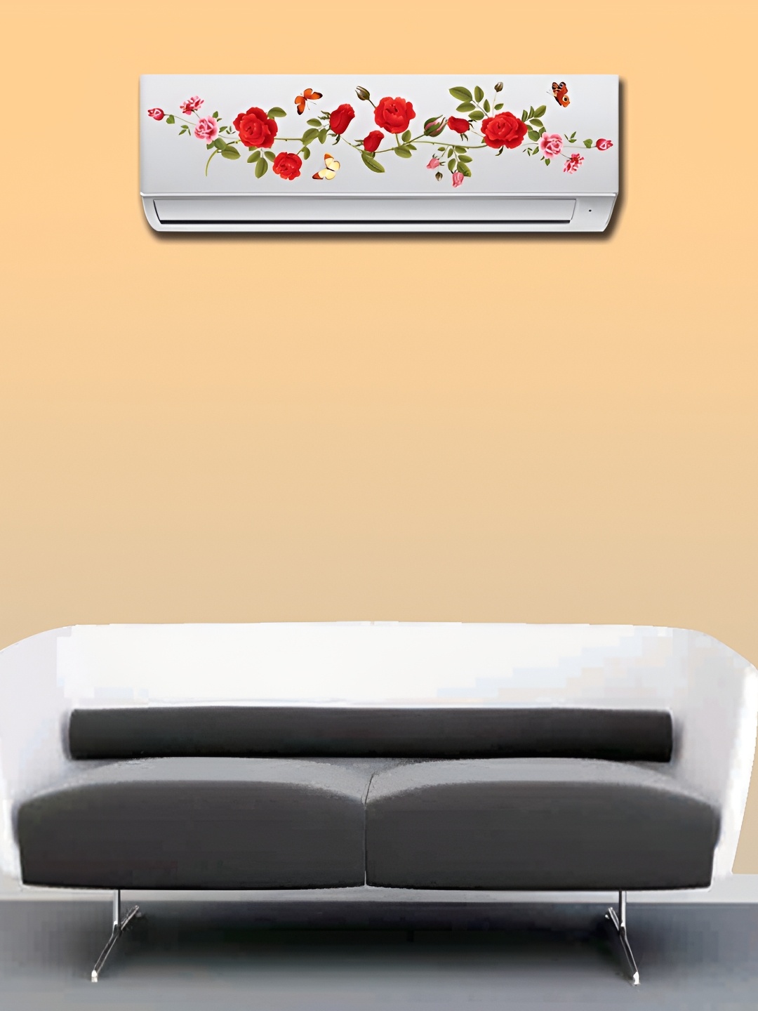 

Aquire RANGOLI Red & Green Printed Air Conditioner Sticker