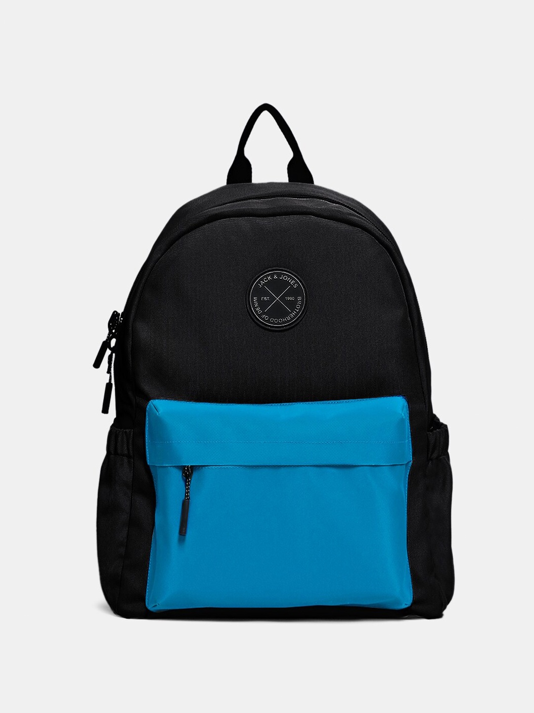 

Jack & Jones Colourblocked Medium Backpack, Black