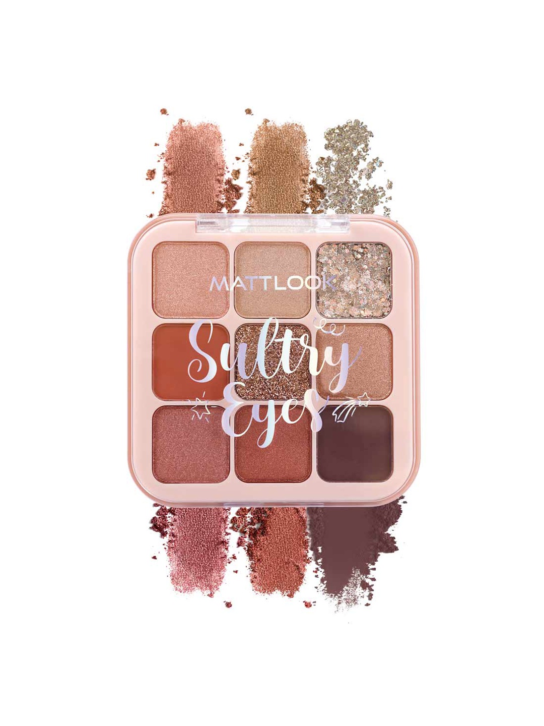 

MATTLOOK Sultry Eyes Eyeshadow Palette - Sundowner, Multi