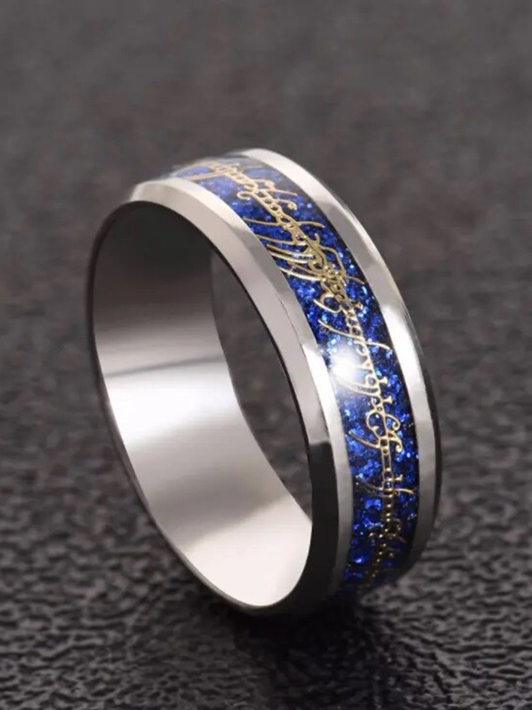 

MEENAZ Men Silver Plated Finger Ring