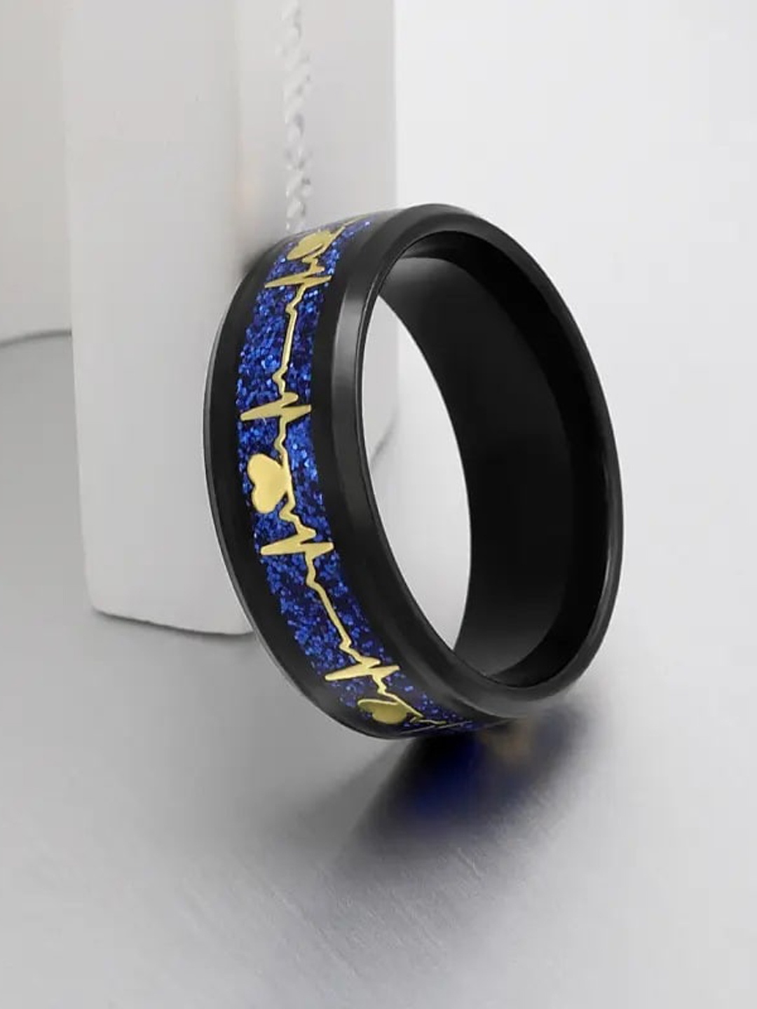 

MEENAZ Men Silver Plated Finger Ring