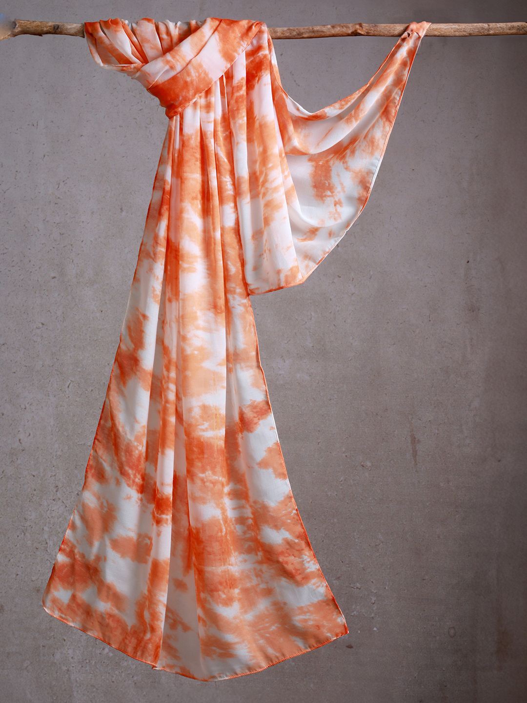 

CrossKulture Abstract Printed Scarf, Orange