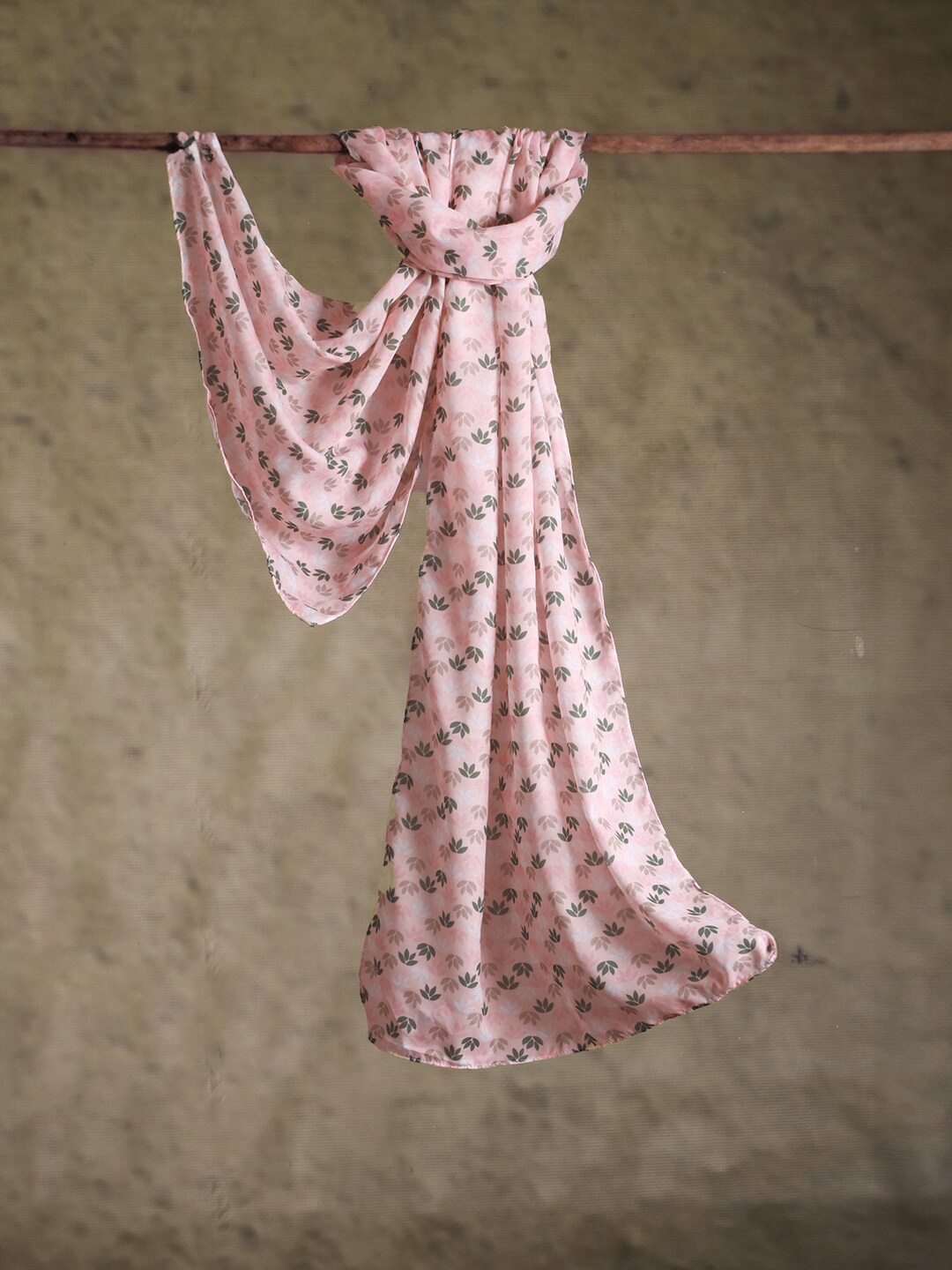 

CrossKulture Floral Printed Scarf, Pink