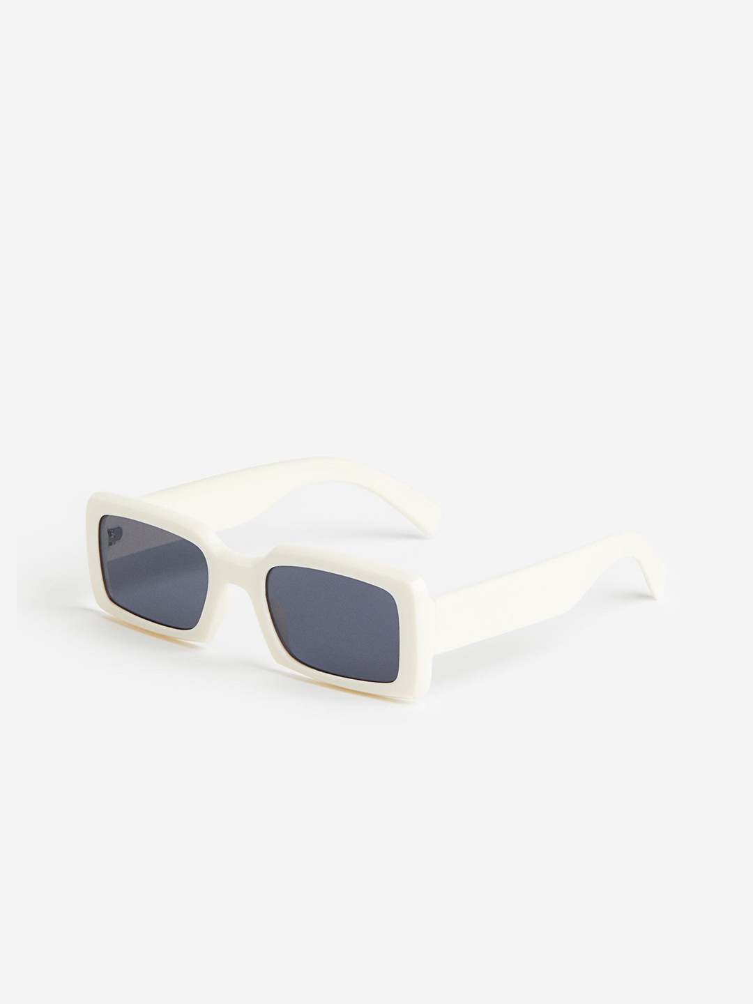 

H&M Men UV-Protective Rectangular Sunglasses, White