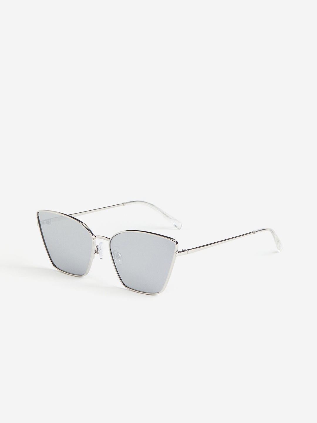 

H&M Women UV-Protective Cat-Eye Sunglasses, Silver