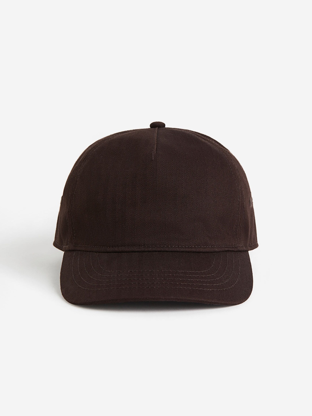 

H&M Pure Cotton Twill Cap, Brown