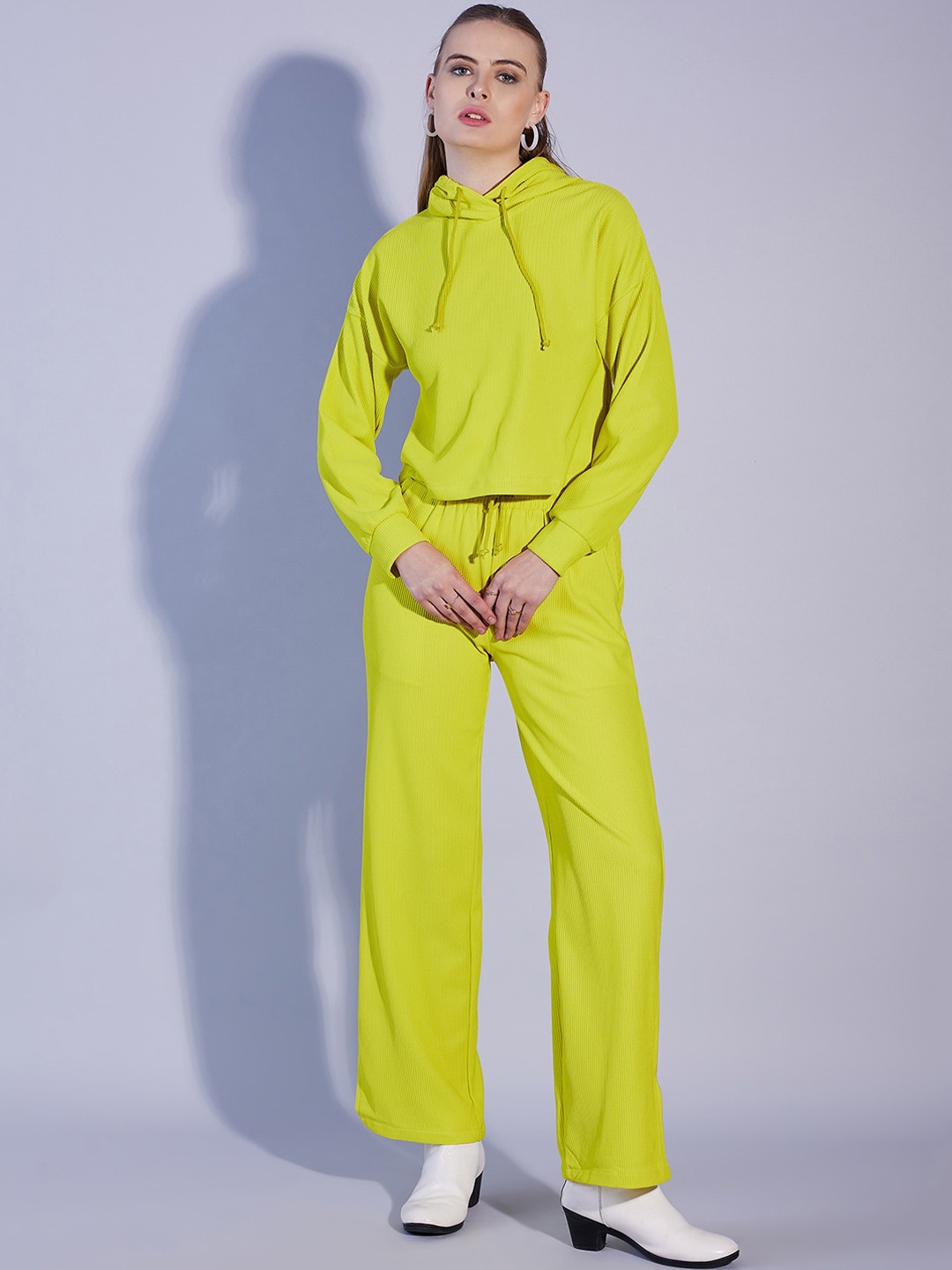 

Freehand by The Indian Garage Co Sweatshirt With Trousers, Yellow