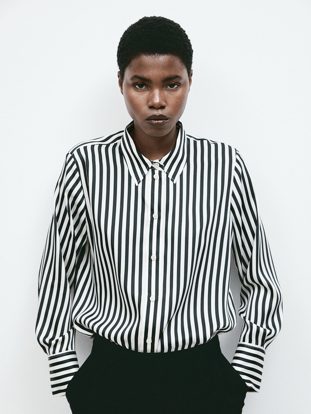 

H&M Women Shirt, Black