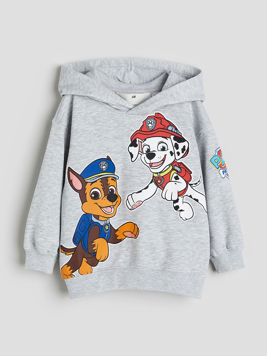 

H&M Boys Printed Hoodie, Grey