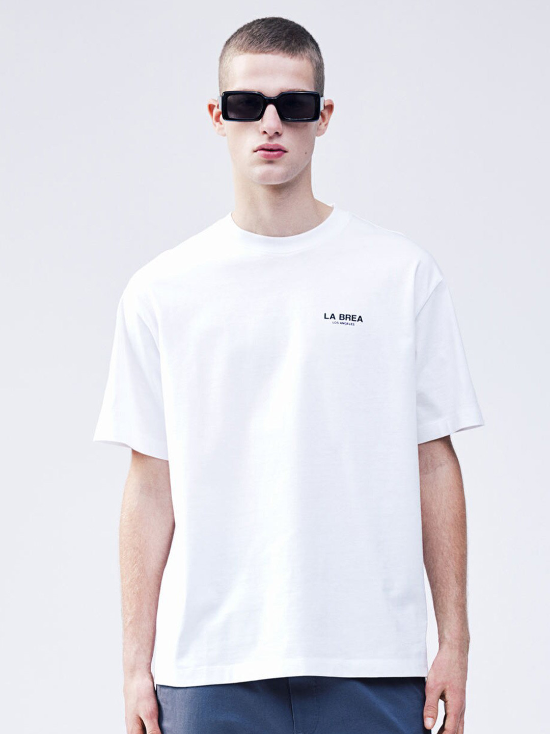 

H&M Loose Fit Printed T-shirt, White