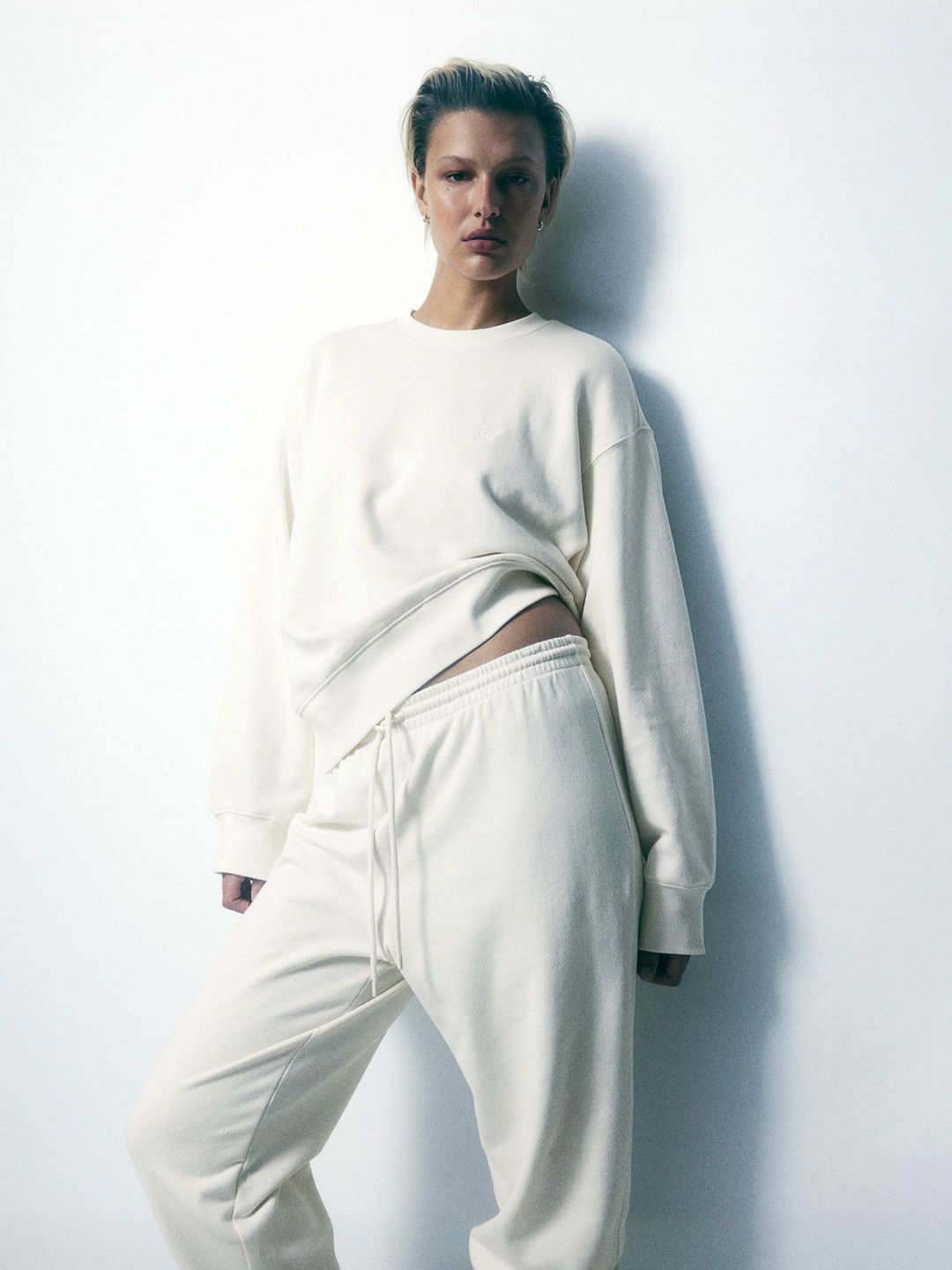 

H&M Women Joggers, White