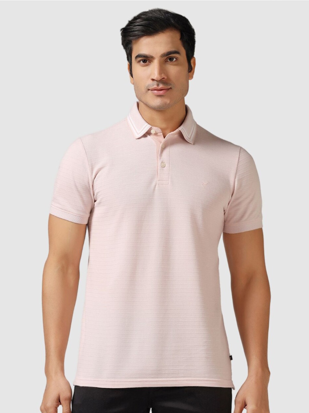 

Blackberrys Polo Collar Slim Fit Cotton T-shirt, Pink