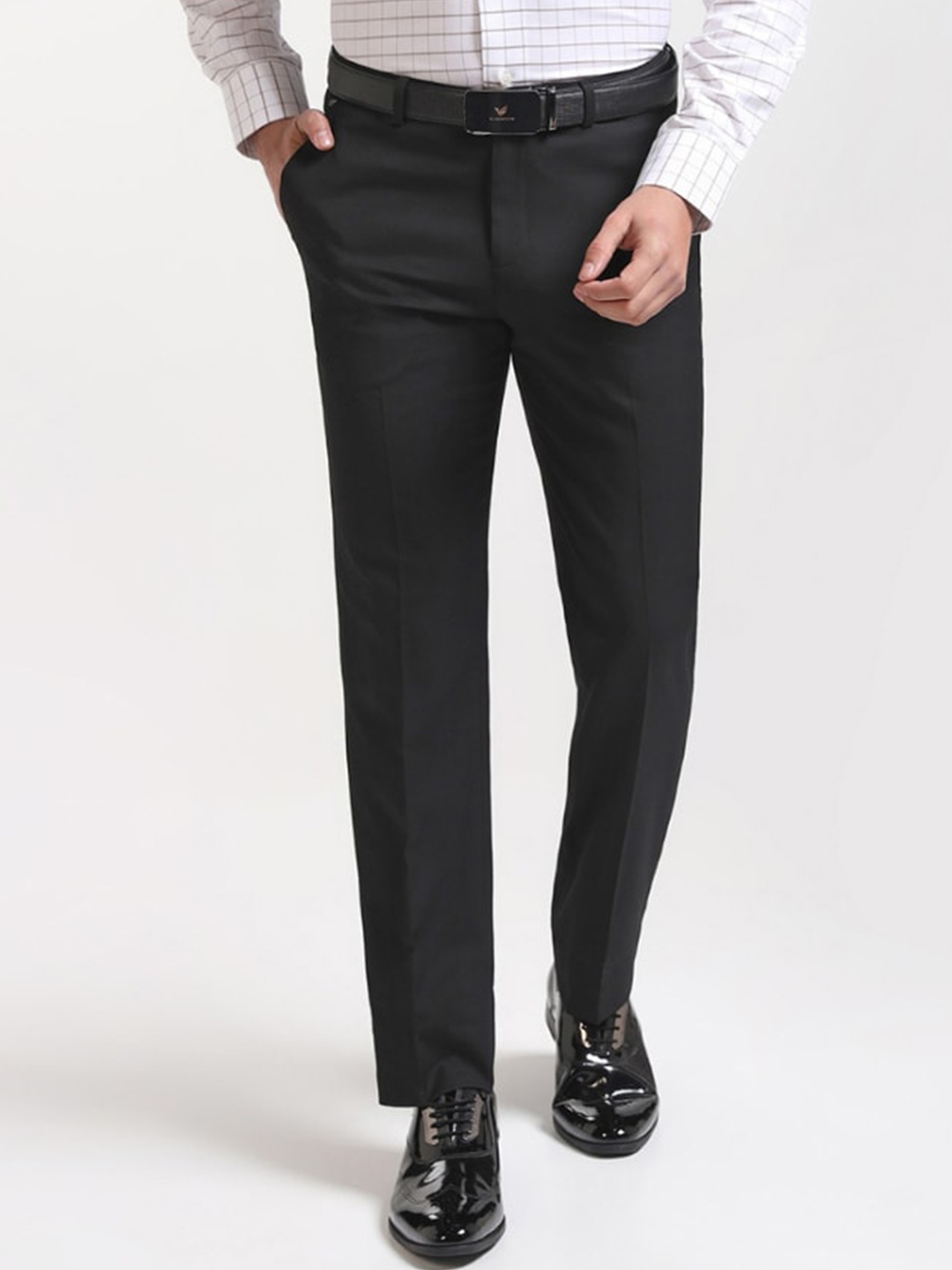 

Blackberrys Men Formal Trousers, Black