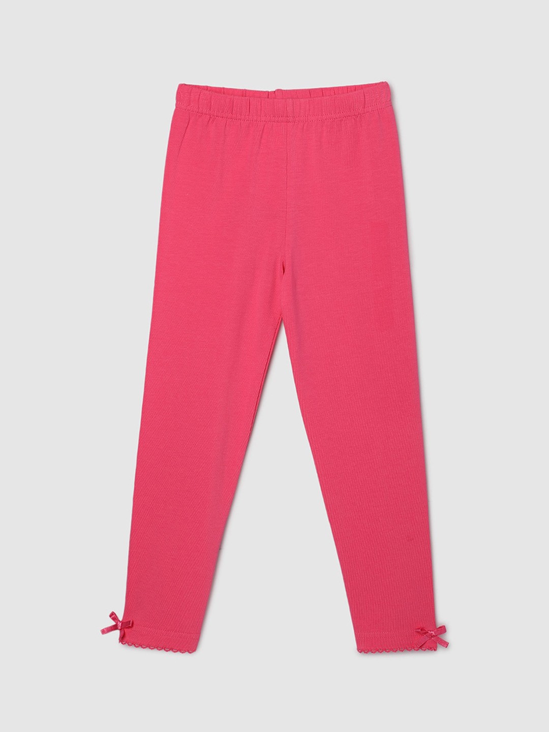 

max Girls Ankle Length Leggings, Pink