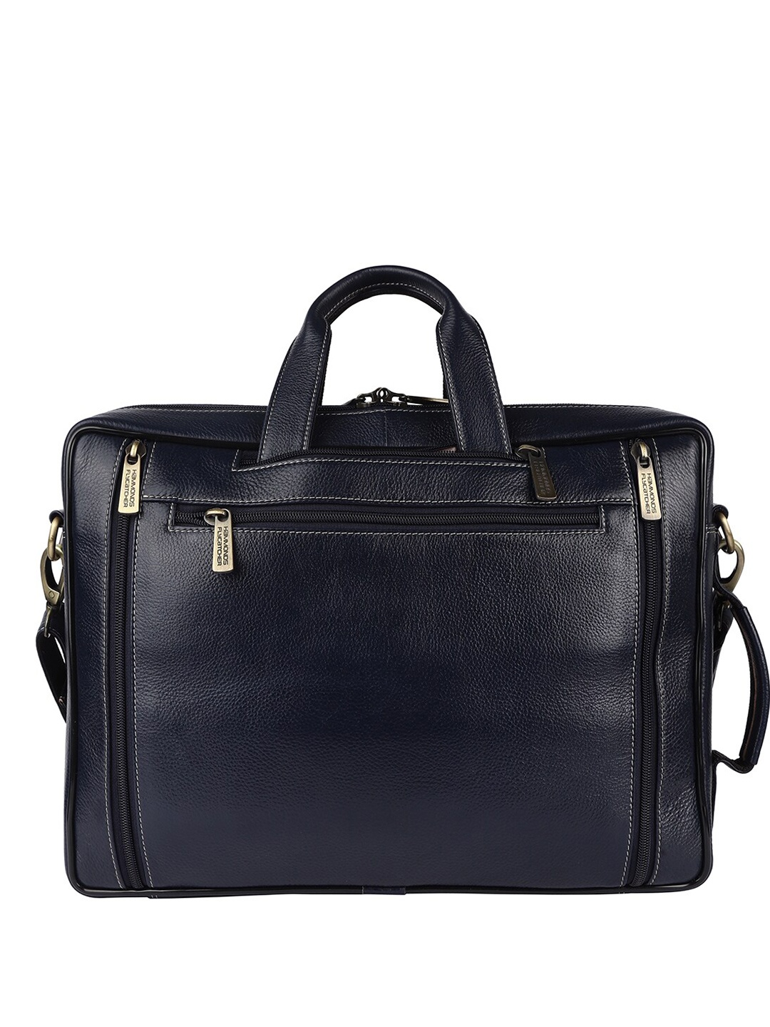 

HAMMONDS FLYCATCHER Men Leather Laptop Bag - Up to 16 inch Laptop, Blue