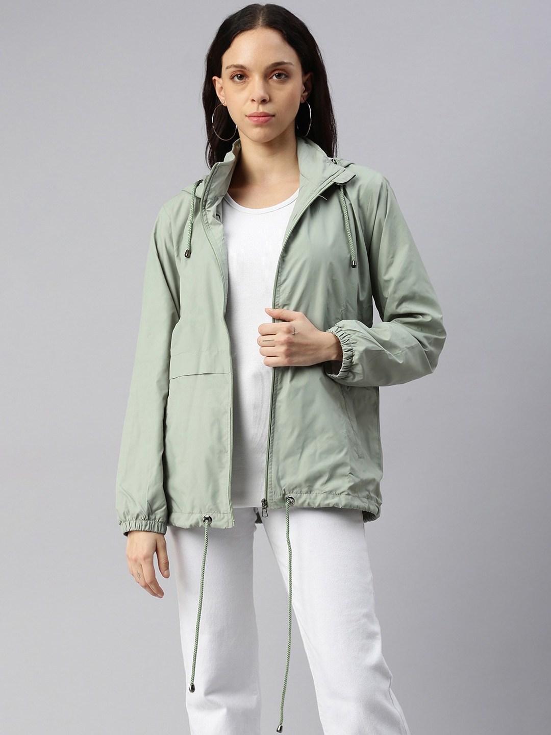 

VOXATI Hooded Tailored Jacket, Olive