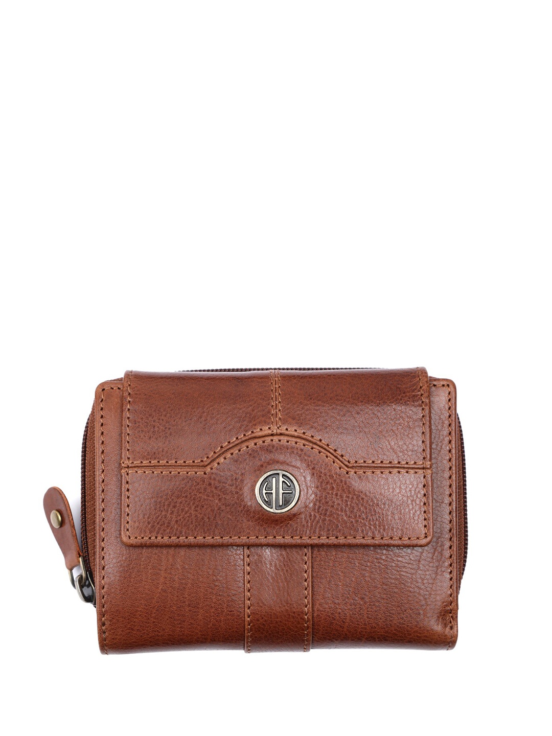 

HAMMONDS FLYCATCHER Women Leather Two Fold Wallet, Tan