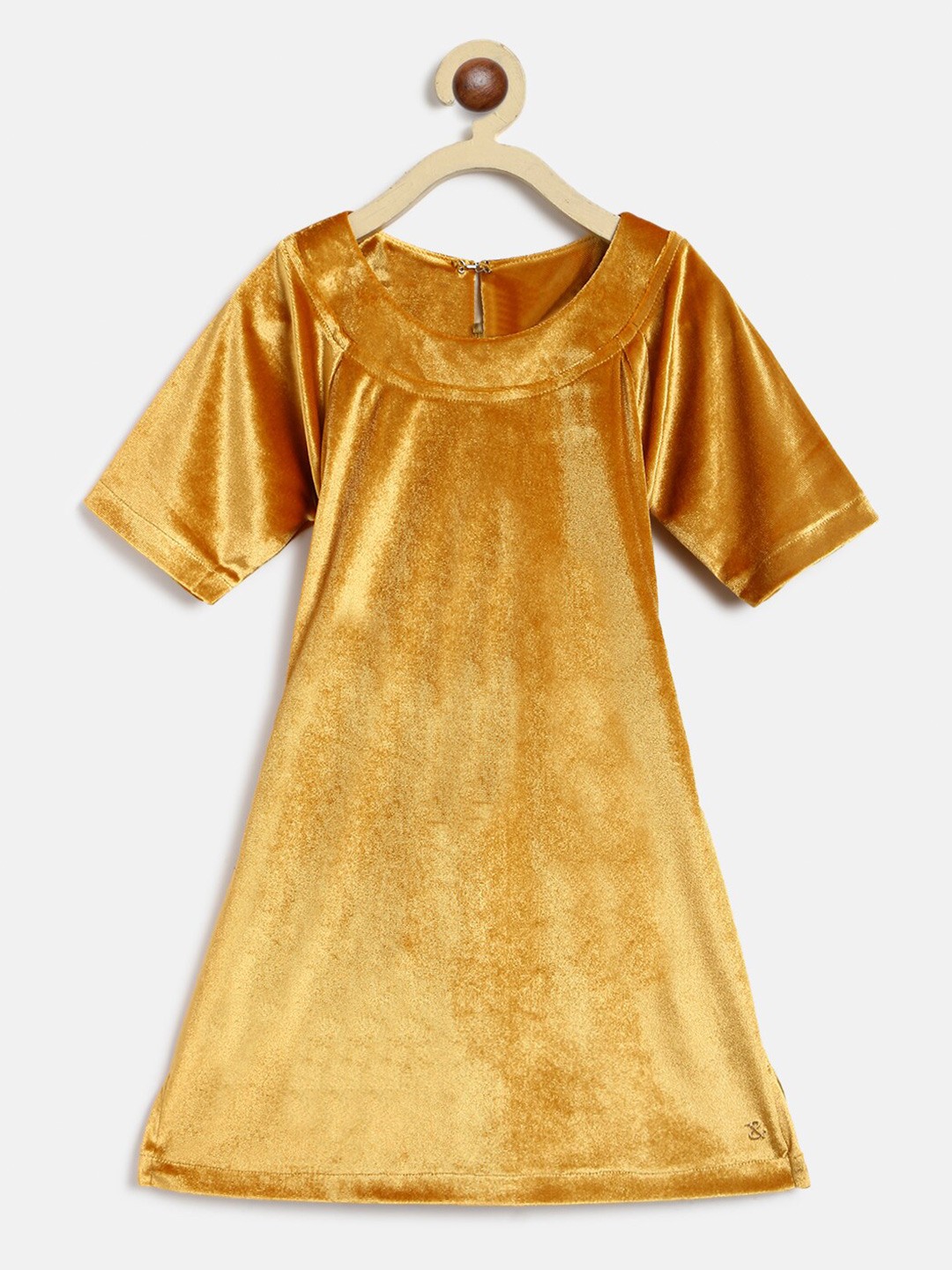 

TALES & STORIES A-Line Dress, Gold