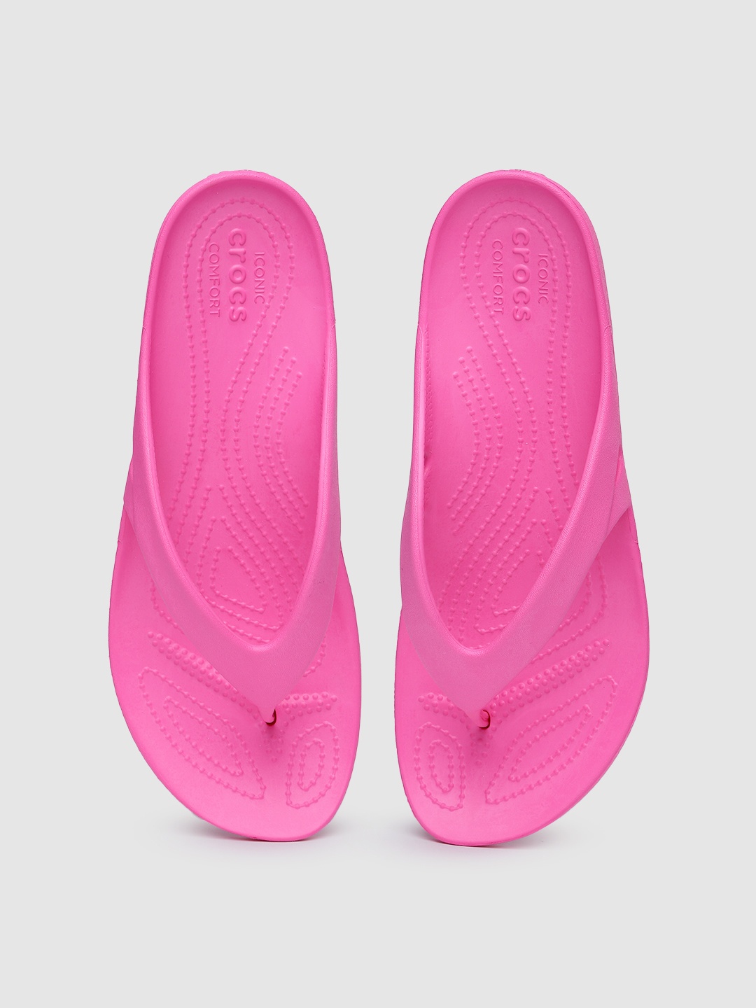 

Crocs Women KadeeII Thong Flip-Flops, Pink