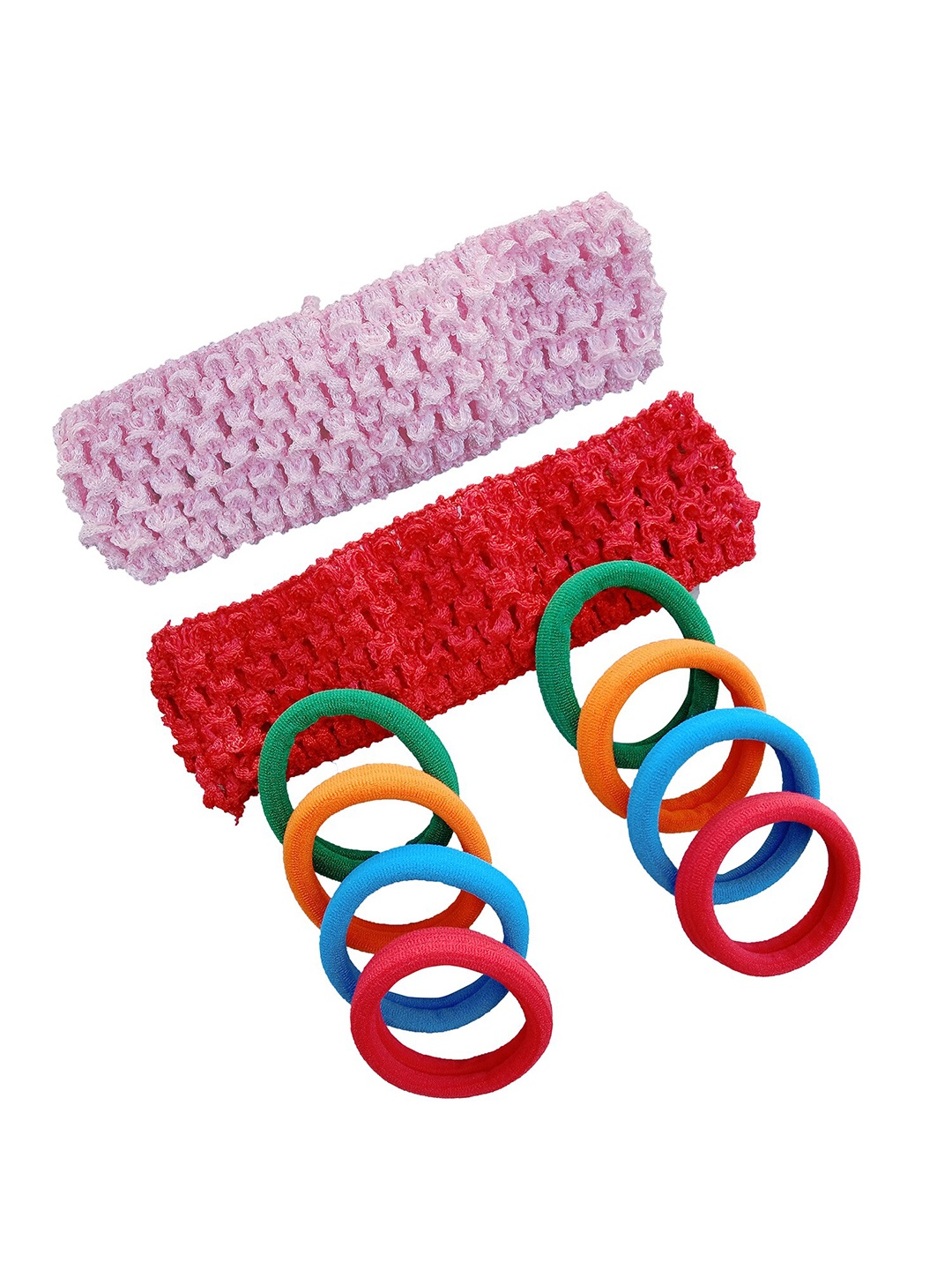 

BAESD Girls Set of 3 Lace Hairband, Red