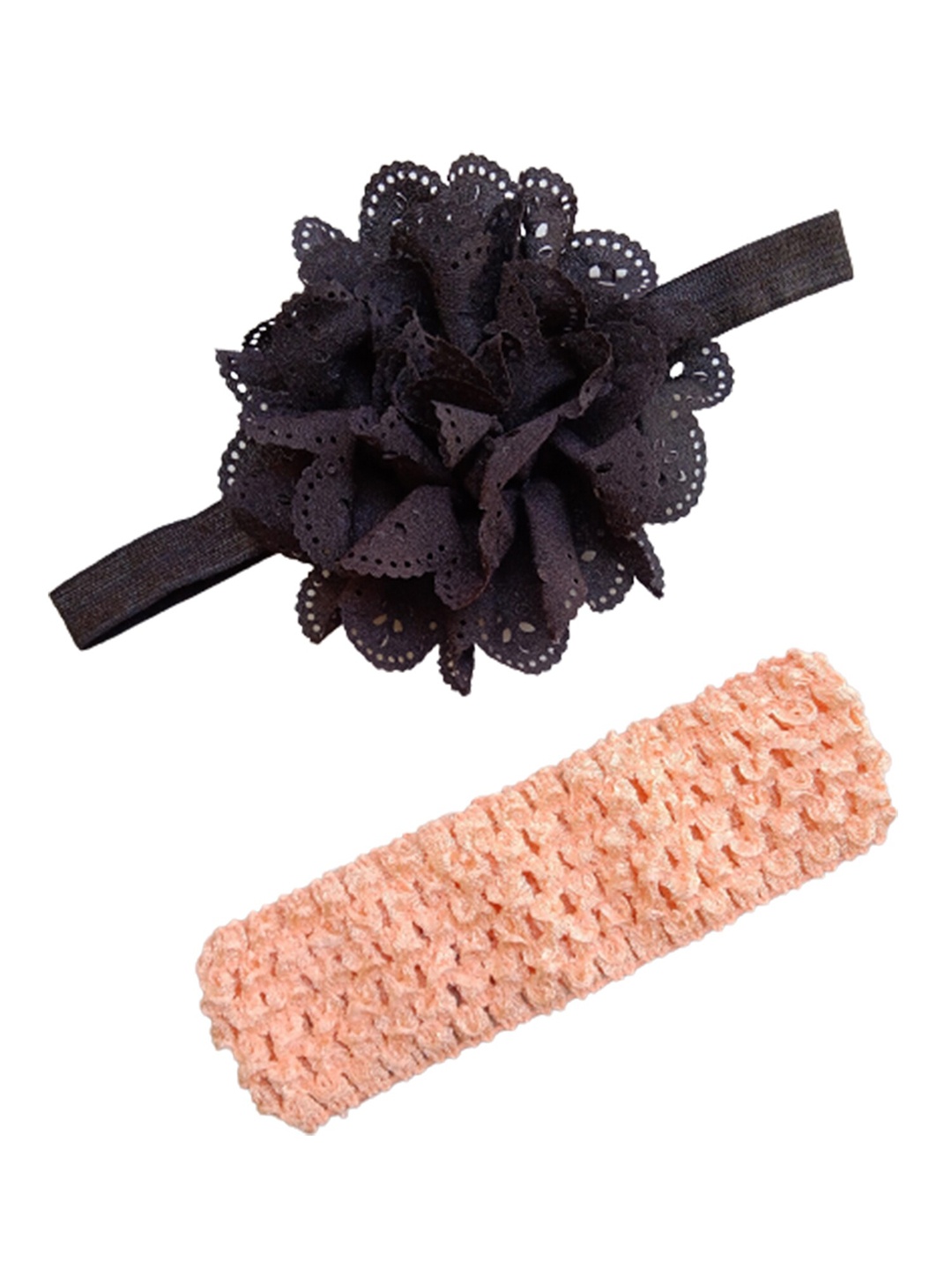 

BAESD Girls Set of 2 Lace Hairband, Black
