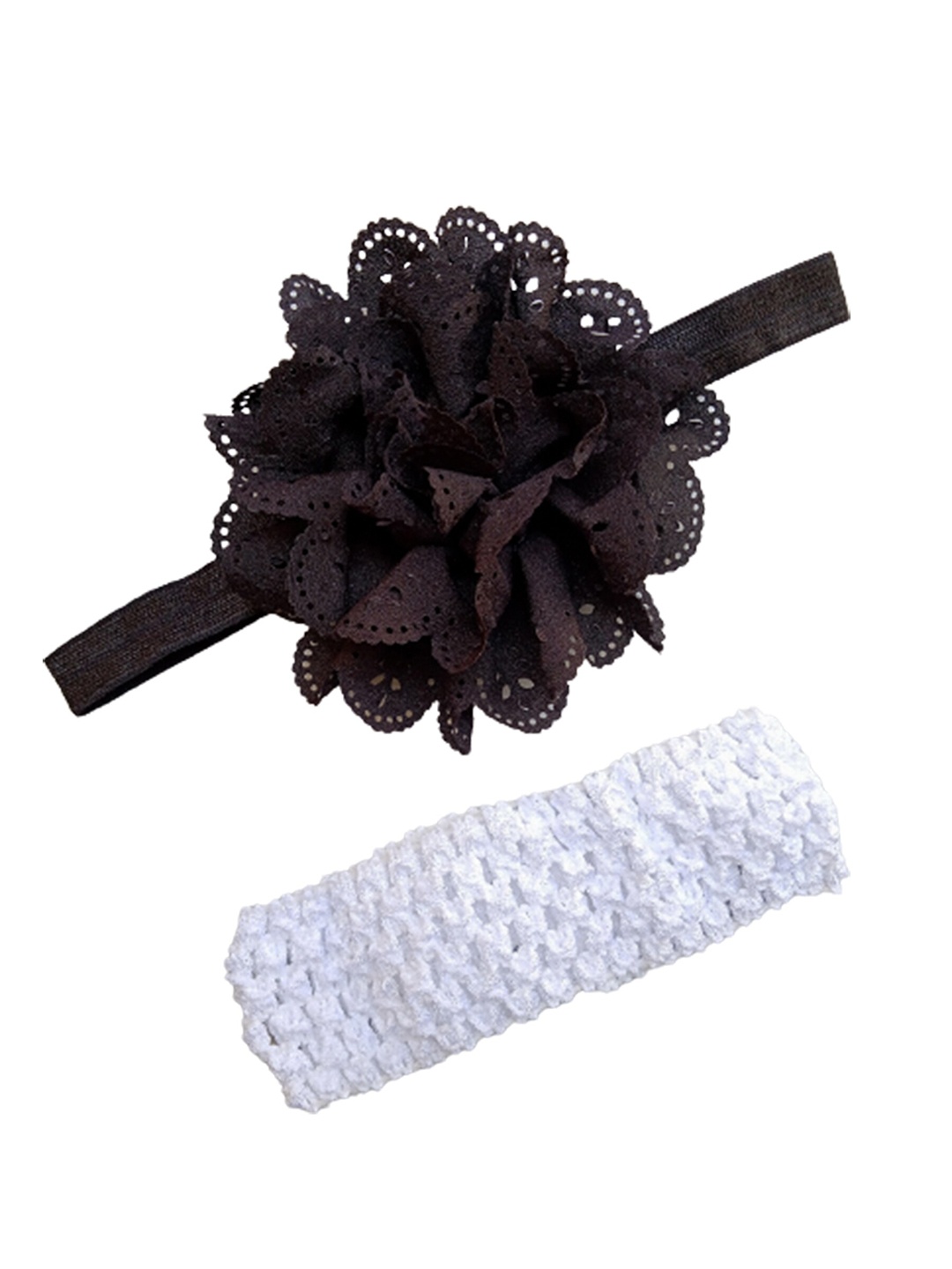 

BAESD Girls Set of 2 Lace Hairband, Black