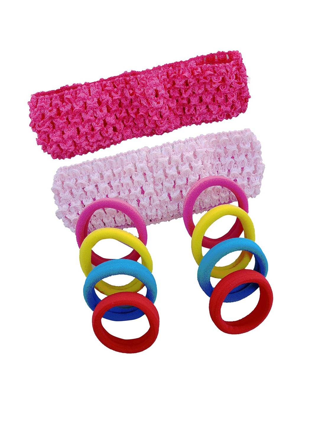

BAESD Girls Set of 3 Lace Hairband, Pink