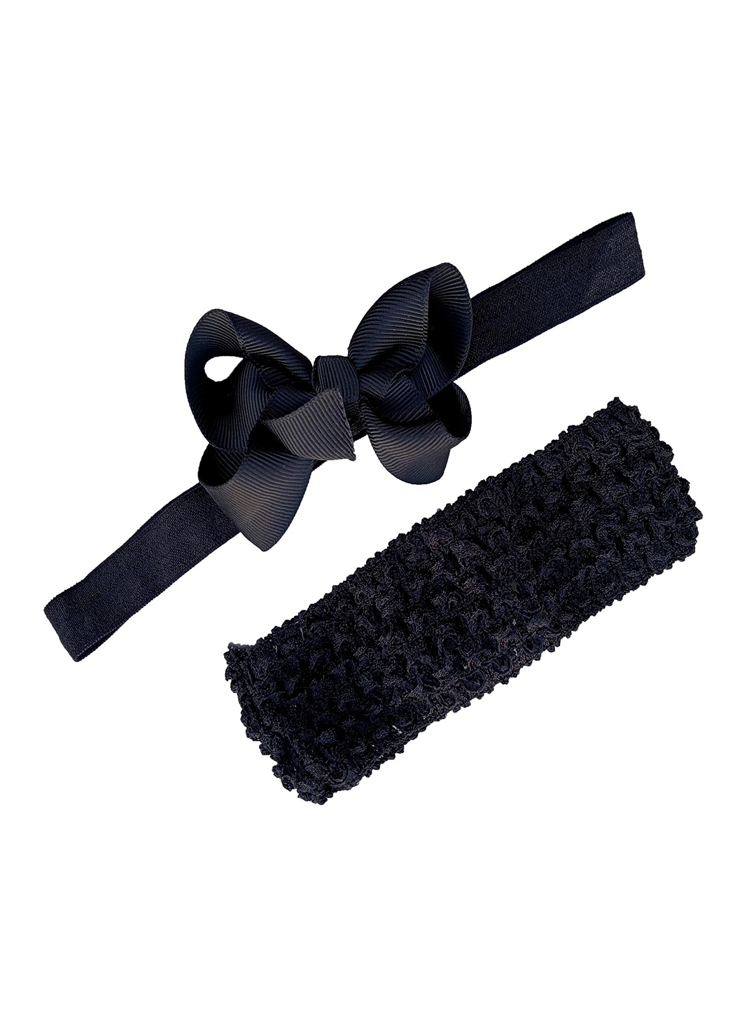 

BAESD Girls Set of 2 Lace Hairband, Black