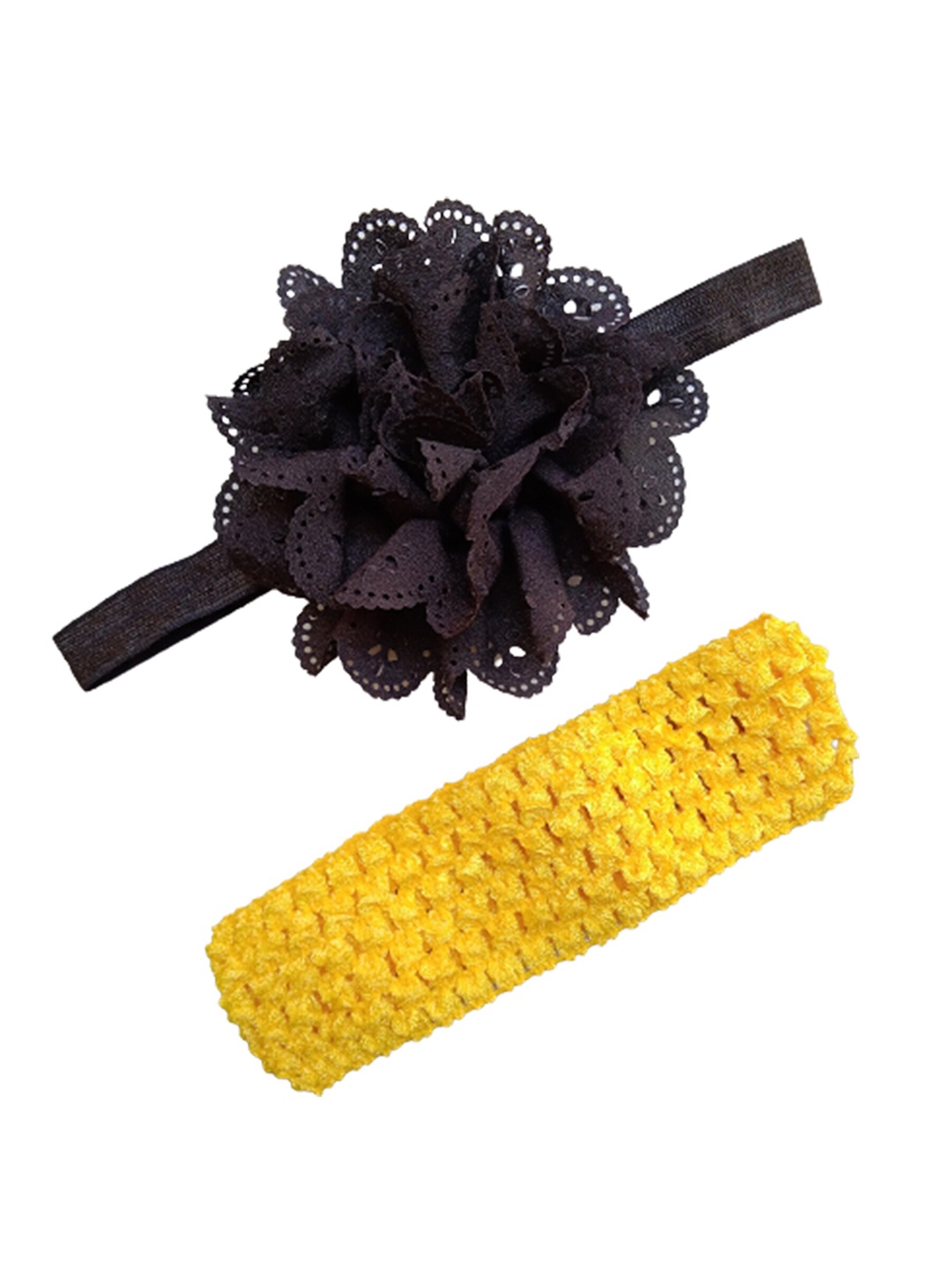 

BAESD Girls Set of 2 Lace Hairband, Black