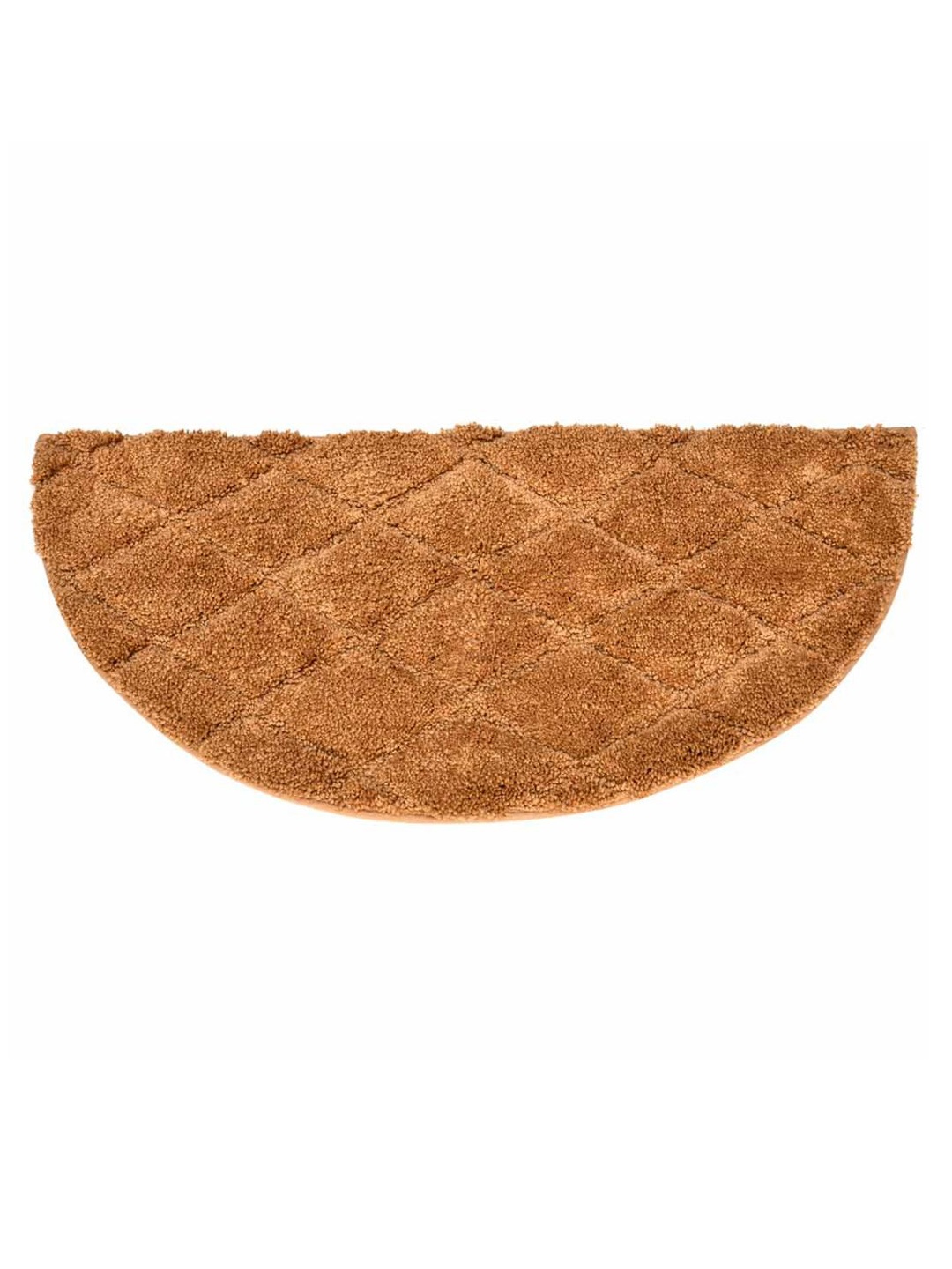 

Athome by Nilkamal Beige Textured Anti Skid 1800 GSM Bath Rug
