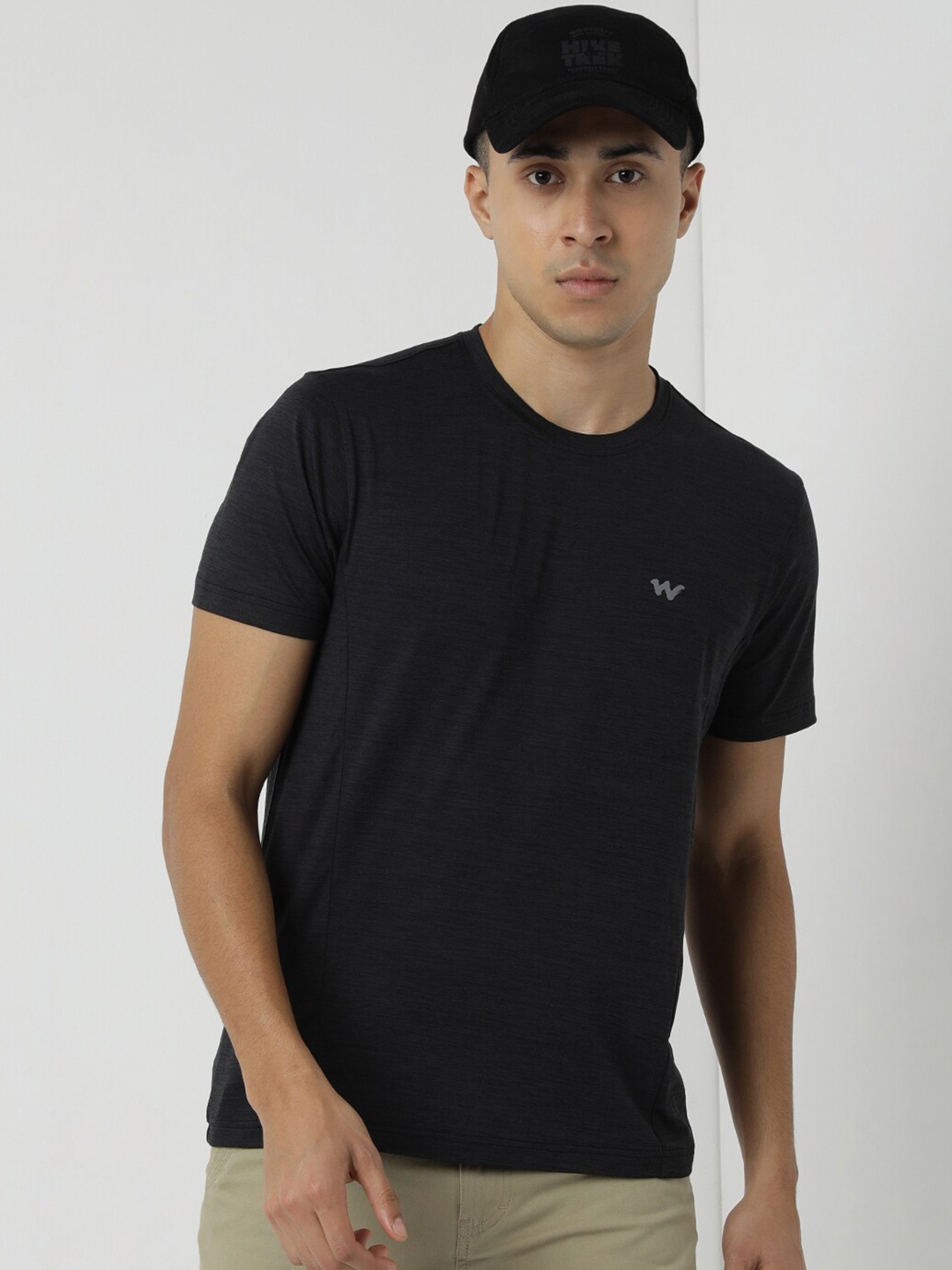 

Wildcraft Anti Odour Round Neck Short Sleeves T-shirt, Black