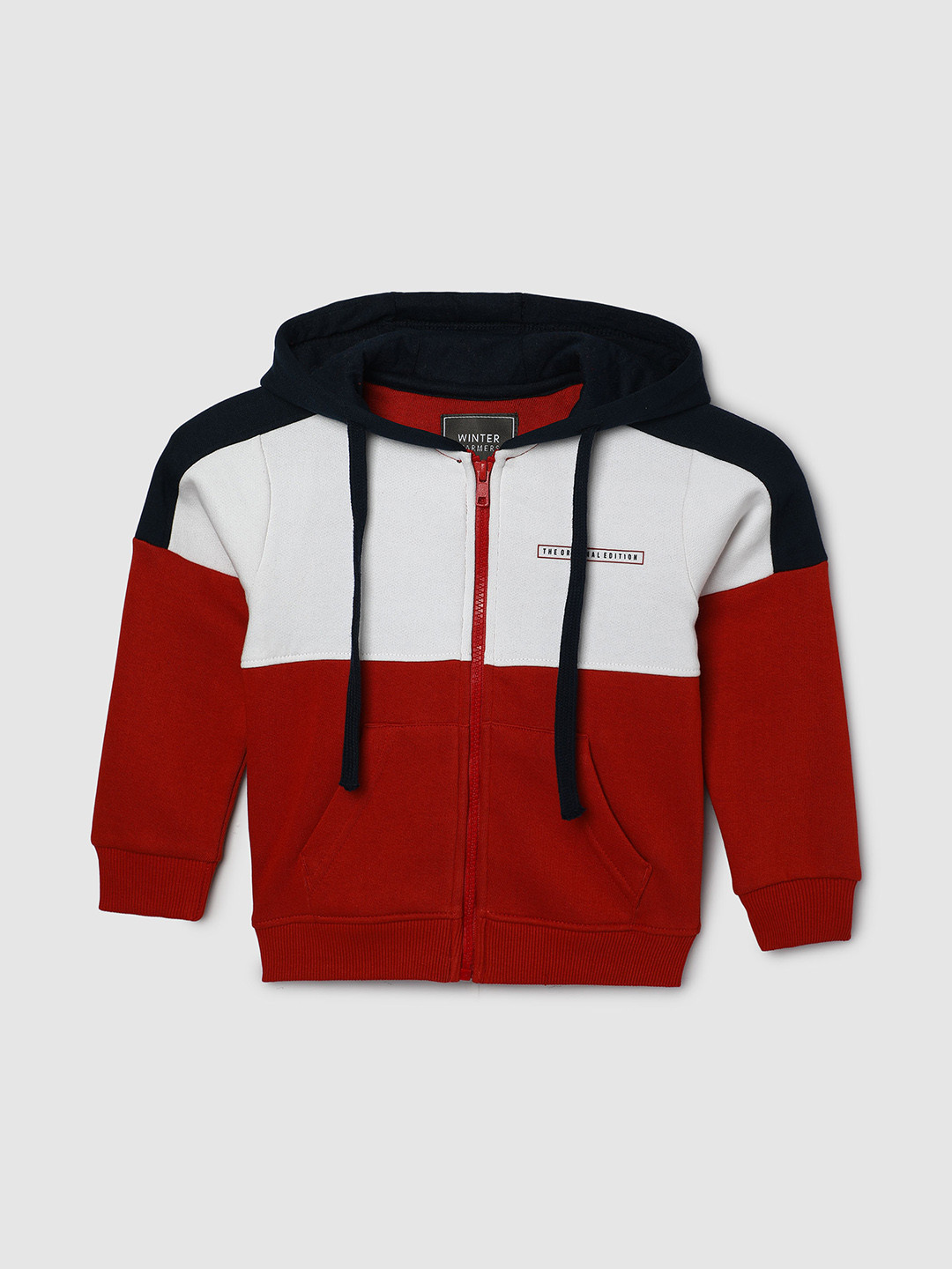

max Boys Colourblocked Sweatshirt, Multi