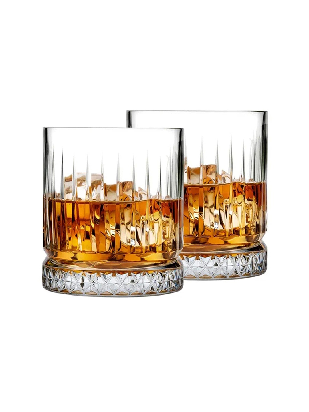 

SAKI Transparent 2 Pieces Whiskey Glasses