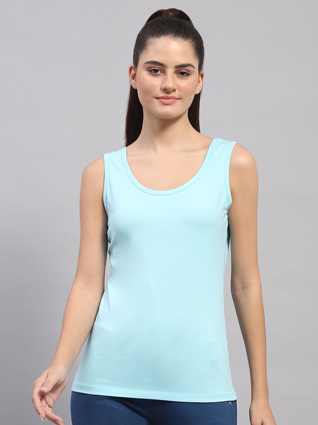 

Monte Carlo Scoop Neck Tank Top, Blue