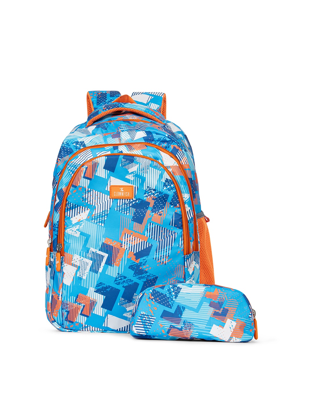 

THE CLOWNFISH Unisex Kids Backpack, Blue