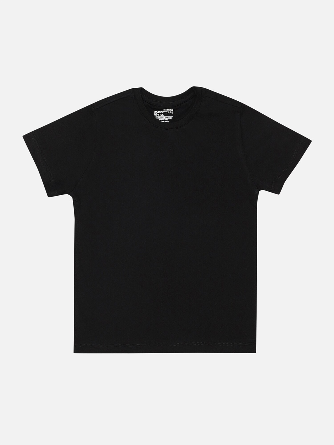 

Bodycare Boys Round Neck Cotton T-shirt, Black