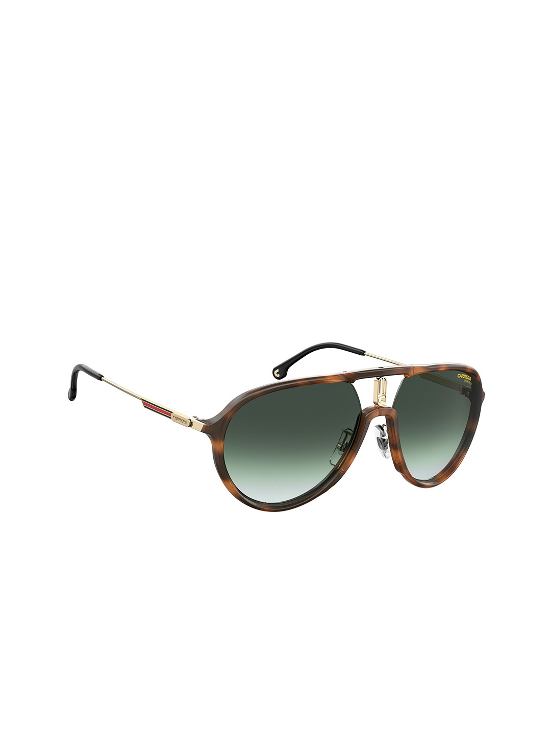 

Carrera Unisex Aviator Sunglasses with UV Protected Lens 202459086599K, Green